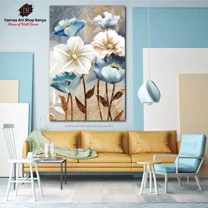 Beautiful Flower Wall Decor image 1
