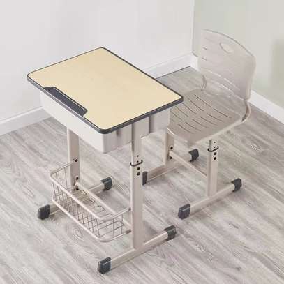Adjustable Kids Desk with Ergonomic Study Chair Set image 4