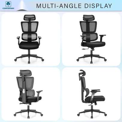 Office Chair: Ergonomic 3d Backrest High Back Office Chair image 4