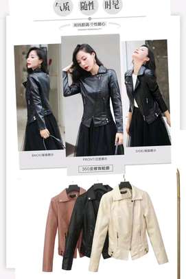 Leather jacket image 1