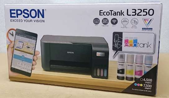 Epson EcoTank L3250 A4 Wi-Fi All-in-One Ink Tank Printer. image 1