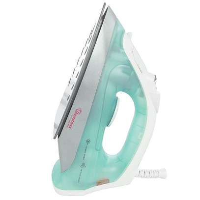RAMTONS GREEN AND WHITE STEAM IRON image 5