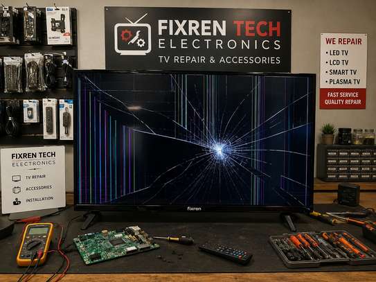 TV Internal Panel Set Power & Main Board Repair image 2