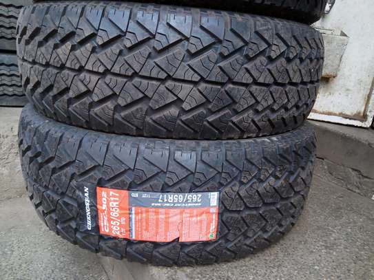 265/65R17 A/T Brand new chengshan tires. image 1
