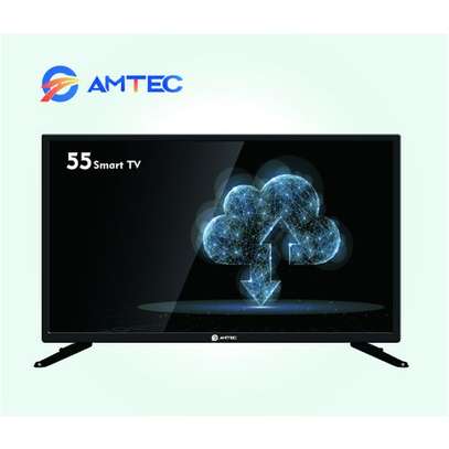 Amtec 55L12 - 55" Frameless 4K UHD Smart Android TV image 1