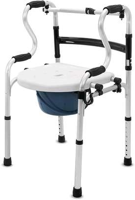 Walking Frame with Commode and Seat/ Shower Chair image 2