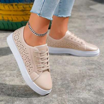 Ladies Cutout Sneakers 
Fully Restocked sizes 37-42 image 1