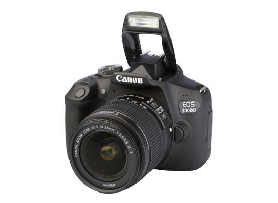Canon EOS 2000D DSLR Camera with 18-55MM Lens image 1