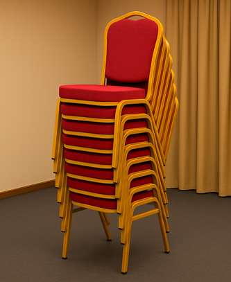 Office Chair : Red Banquet Office Chair image 1