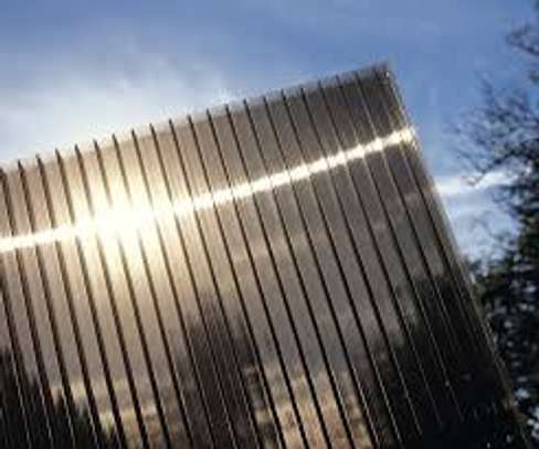 BRONZE POLYCARBONATE ROOFING SHEETS image 1