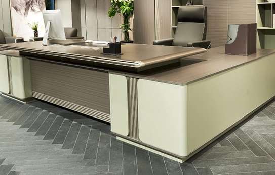 Office desk; 2400mm Office Work Desk image 2