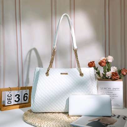 QUALITY LADIES TWO IN 1 HANDBAGS  ON OFFER image 21