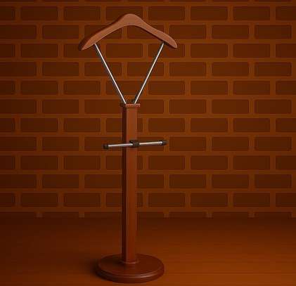 Office Coat Hanger:  Executive Simple Coat Hanger image 1