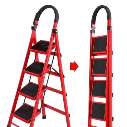 Steel step ladder image 4