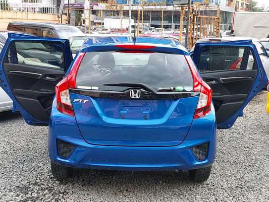 Honda fit non hybrid blue color 2016 model image 6