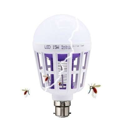 Generic 2 in 1 Mosquito Killer LED 15w Bulb/Lamp (Pin) image 1