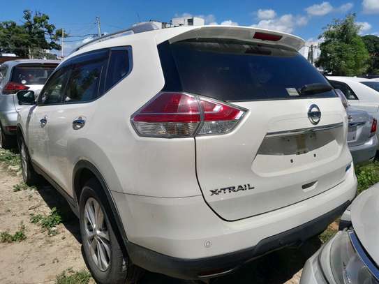 Nissan X-trail white 2016 4wd hybrid white image 8