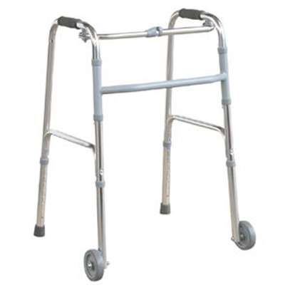 Mobi-Aid Walker frame with Wheels image 1