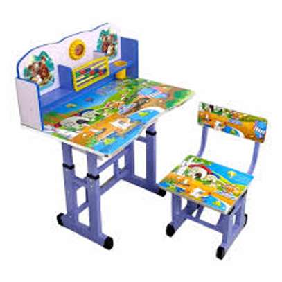 Generic Adjustable Kids Study Chair and Desk image 5