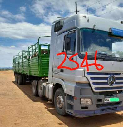 Mercedes Benz Actros complete with trailer image 1