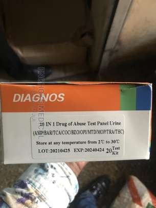 drug of abuse test kit (25 strips) tests image 1