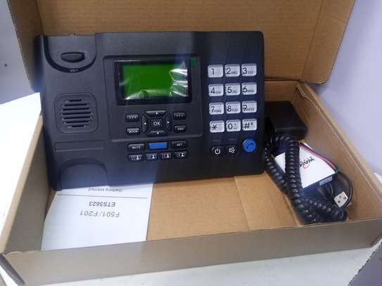 Fiexed Wirelss GSM Desk Phone – Huawei F501 image 2