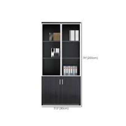 Wooden Executive 2 Door Lockable Office Storage Cabinet image 8