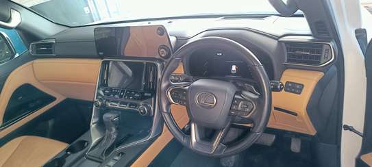 Lexus LX600 white 2023 SPORT image 6