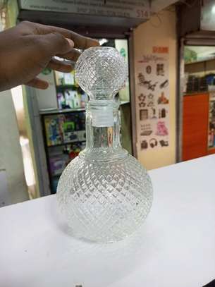 1ltr whiskey glass decanter image 1