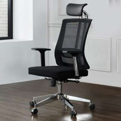 Office Chair : Black High Back Office Chair In Kilgoris image 4