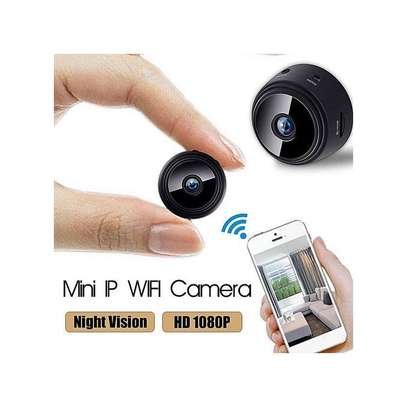 Full HD Remote View Enabled Mini WiFi spy nanny cctv Camera image 1