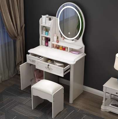 Dressers: White Dressing Room Vanity Sets image 2
