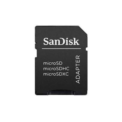 Sandisk 32GB MicroSDHC Memory Card With SD Adapter image 2