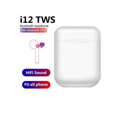 TWS I12TWS Bluetooth 5.0 Headset Sweatproof Sports image 1