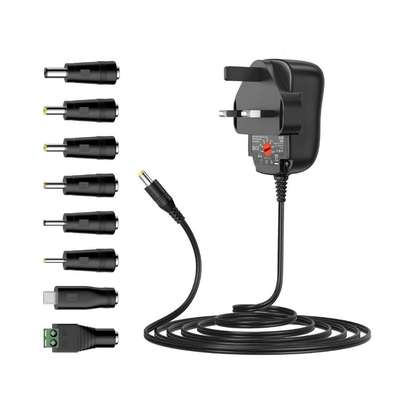 12W Universal Adjustable Power Adapter Charger image 3