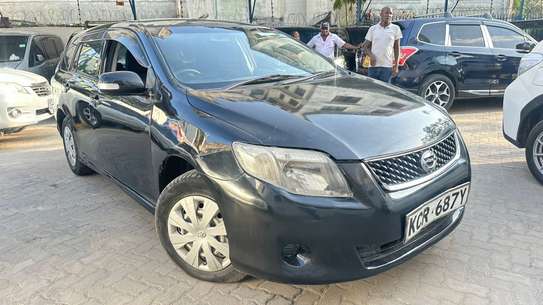 Toyota Fielder Black KCR image 9