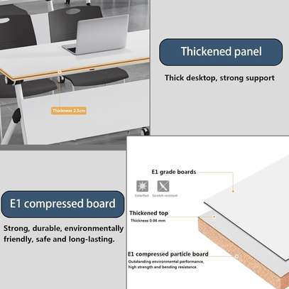 Office Table: Foldable  Study Training Office Table image 3