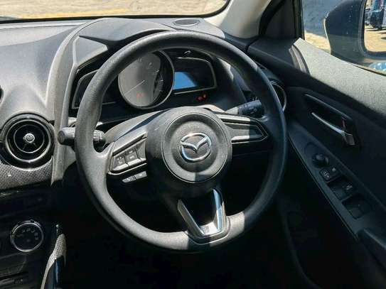 Mazda 2 petrol blue image 2
