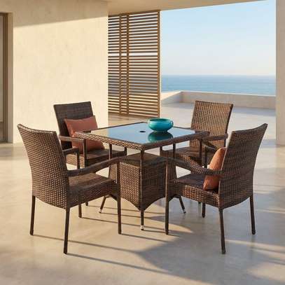 Outdoor Furnitures;4-Pax Outdoor Dining Set In Nyamira image 3