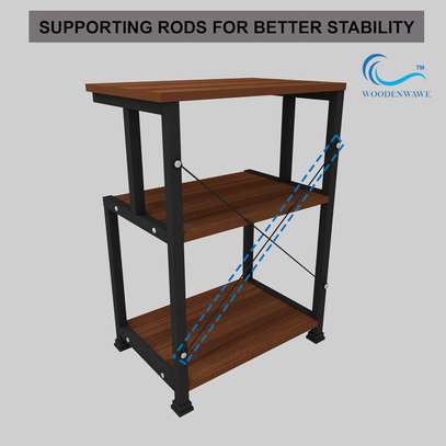 Metal Frame 3 Tier Office Printer Stand image 4