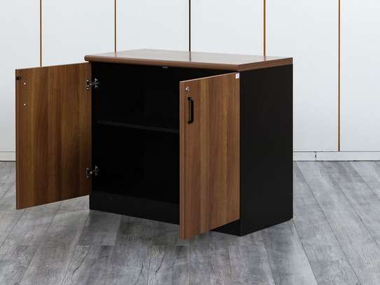 2 Door Lockbale Credenza Cabinet image 7