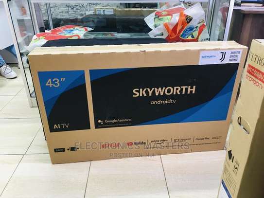Skyworth 43 inch Smart Android Tv Full HD Frameless Google image 1