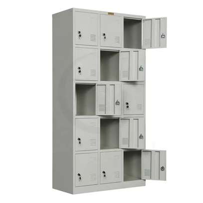 Office Cabinet; 15 Lockers For 15 Individuals Filing Cabinet image 3