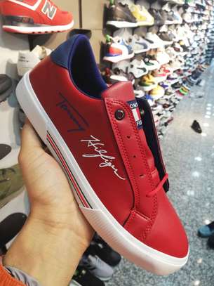 Tommy hilfiger sneaker shoes -Red image 1