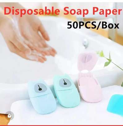 Portable soap , 50 pieces per box image 1