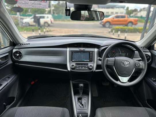 Toyota Fielder hybrid Pearl white color 2018 model . image 8