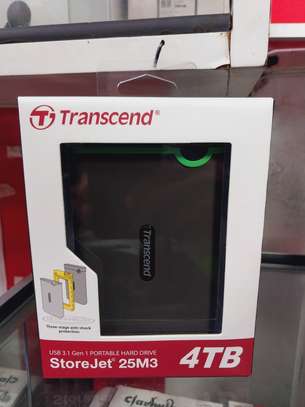 Transcend 4TB Storejet 25M3, USB 3.1 External Hard Drive image 1