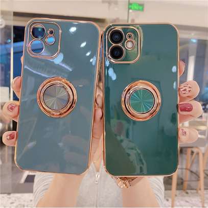 Luxury Magnetic Ring Stand Holder case for iPhone 12 series image 7