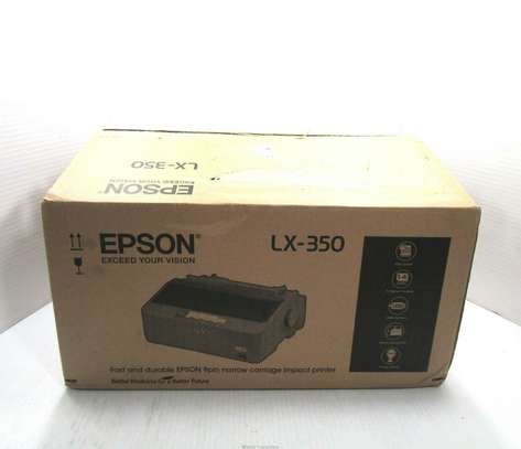 Epson lx-350 impact dot matrix printer image 1