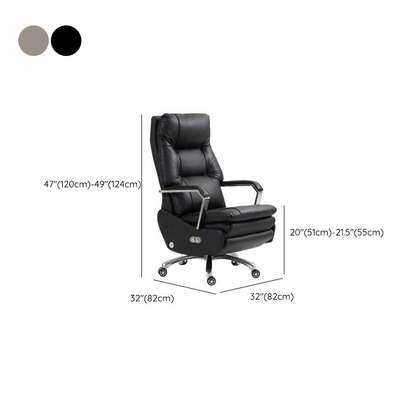 Office Chairs; Ceo Leather Manager Office Seat image 1